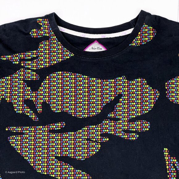 Vintage New Era Rainbow Dots Handcrafted for Your Style Graphic Print Tee Sz 3XL - Picture 2 of 7